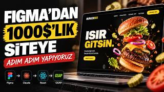 Bu Siteyi AI ile Nasıl Yaptım? Figma + Claude Code + GSAP