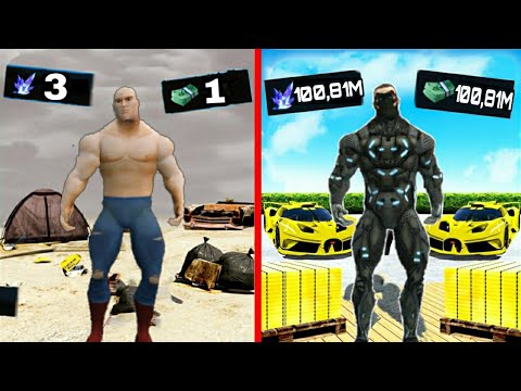 POOR vs SUPER RICH | Rope Hero Vice Town | Zaib