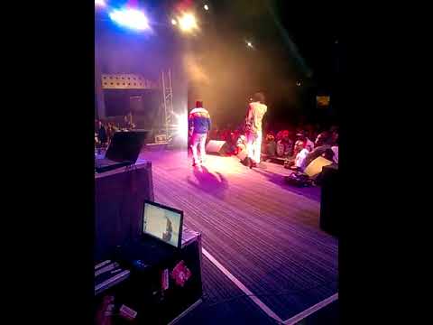 Xtra Large Maroja and Trevor Dongo up in Concert at HICC - Jah Cure Concert