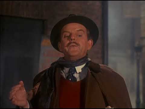 Vintage trailer frame for Bedknobs and Broomsticks with Angela Lansbury and David Tomlinson billed