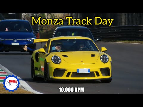 Monza Track Day | Uno Turbo, Corvette, GT-R, Impreza, Huracan, Exige | Monza Circuit | 10.000 RPM
