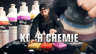 Testing Koch-Chemie Polishing Compounds