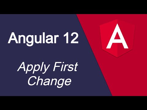 Angular 12 tutorial 4 Hello World | Make first change