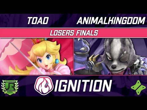 Ignition 245 LOSERS FINALS - NU PPA | Toad (Peach) vs AnimalKingdom (Wolf)