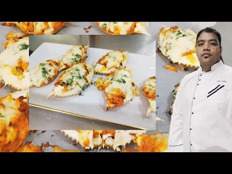 STUFFED CRAB/ CRAB BACK /Recipe Restaurant style /Easy cooking| Mallick Salim kitchen