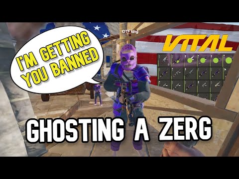 How I GHOSTED EVERY ZERG on This Rust Server