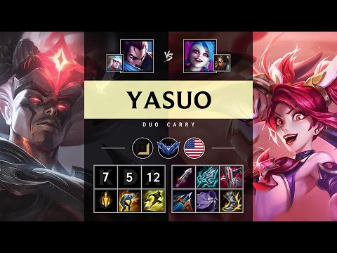 Yasuo ADC vs Jinx - NA Diamond Patch 25.10