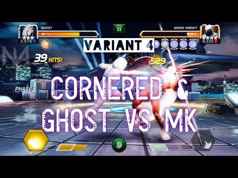 Variant 4 (Waning Moon) Chapter 2.2 Cornered Path and Ghost vs Moon Knight Boss Solo