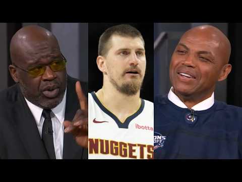 Shaq and Chuck argue after Chuck said Nikola Jokic would cook Shaq 😂