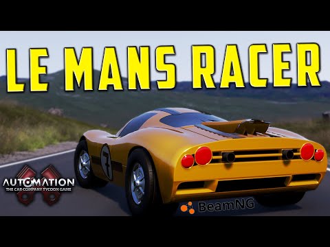 Building a 1960s Racecar!! Automation - BeamNG