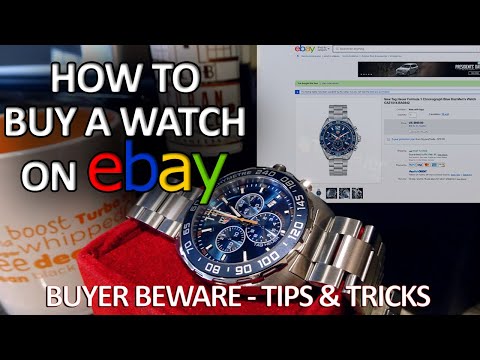 Buying a Luxury Watch on eBay