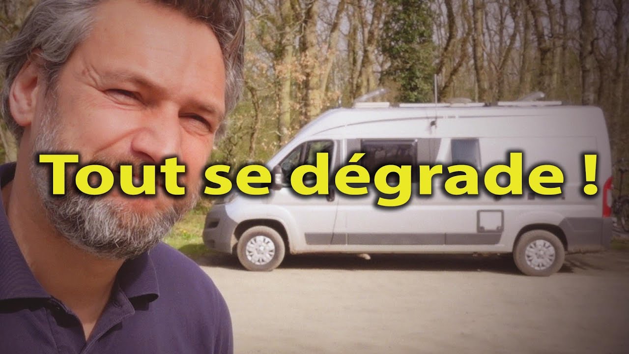 MON FOURGON AMÉNAGÉ TOMBE EN MIETTES ❗️ Tout se dégrade #VANLIFE & #VIENOMADE - Voyage Voyages