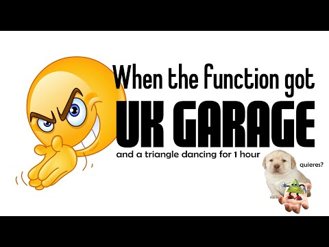 when the function got UK Garage (and a triangle dancing for 1 hour)