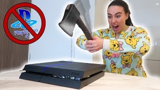 ANGRY SISTER DESTROYS PS4!!  (PRANK GONE WRONG)
