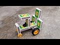 Mini Dj Tractor How To Make Matchbox Dj Tractor At Home Diy Dj Tractor