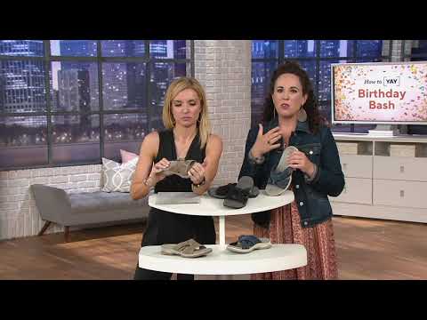 Earth Origins Suede Slide Sandals- Higgins Henley on QVC