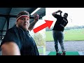 HOW FAR CAN THIS 400LB MAN HIT A GOLF BALL?!