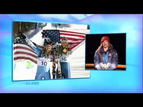 US Olympic Medalist Julia Mancuso Talks to Ellen