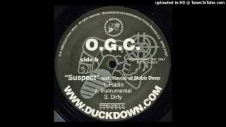 O.G.C. (Originoo Gunn Clappaz) - Suspect Niggaz (Instrumental)