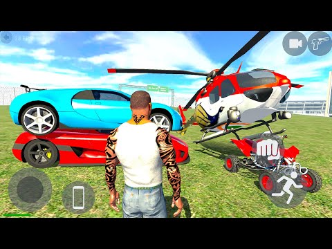 Indian Bike Driving 3D - Helicopter Cars and ATV Quad Bike Simulator - Android Gameplay.