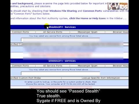 GRC Test and Sygate Firewall, Does Your Computer Pass?