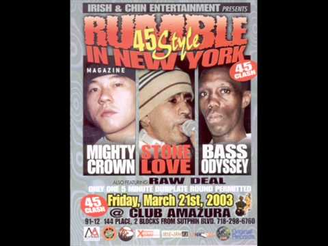 Mighty crown vs stone love vs bass odyssey 2003 pt3.