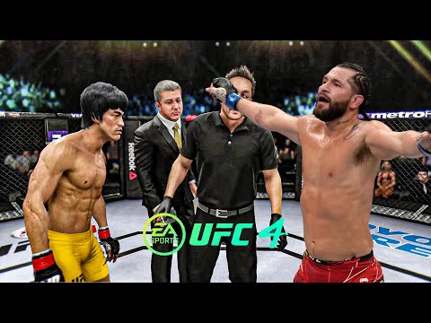 Bruce Lee vs Jorge Masvidal   EA Sports UFC 4   Dragon Fight 🔥🐲