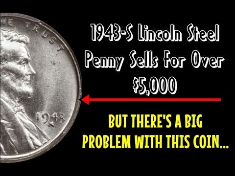1943 Lincoln Steel Penny Sells For $5400 - But I Have A Big Problem With It!