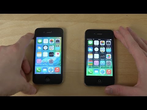 iPhone 4S iOS 9 Beta vs. iPhone 4S iOS 8.3 - Which Is Faster? (4K)