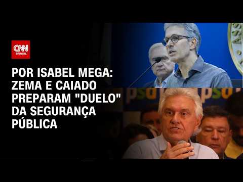 Zema e Caiado preparam “duelo” da segurança pública | LIVE CNN