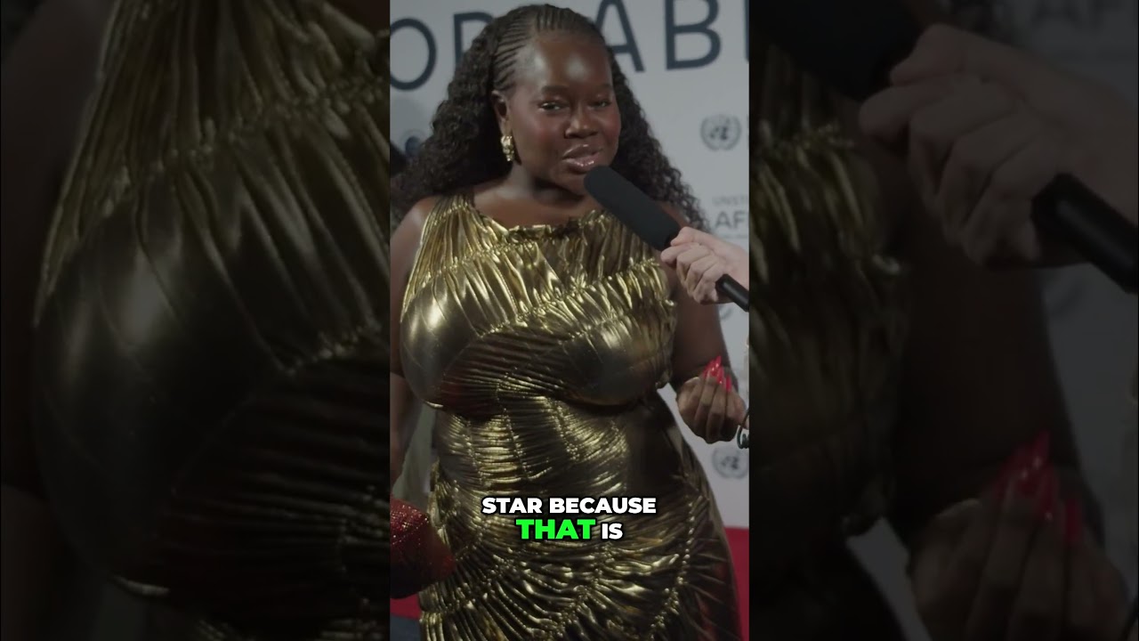 Confidence Queen Shines: noordinarynoire’s Gold Look In NYC
