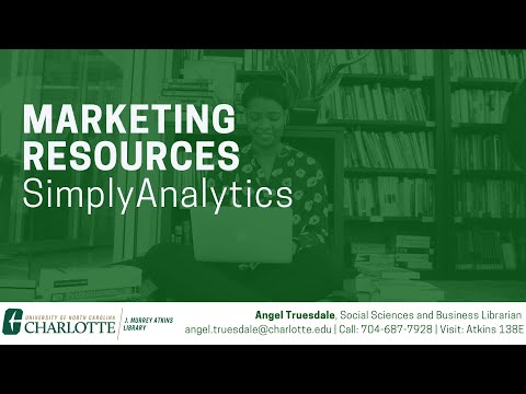 Simplyanalytics Tutorial 2023