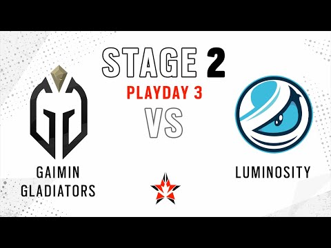 Gaimin Gladiators vs Luminosity // NA Challenger League - Stage 2 - Playday 3