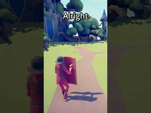 Shield bearer VS Ballista #tabs #Battle #simulator #funnymoments #Spoopymelon