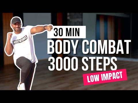 30 Minute Body Combat Beginner Workout | Step Workout