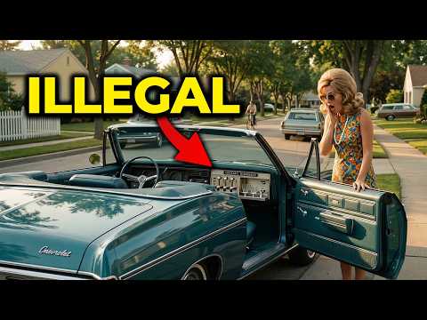 25 STRANGE Old Car Features That Are ILLEGAL NOW