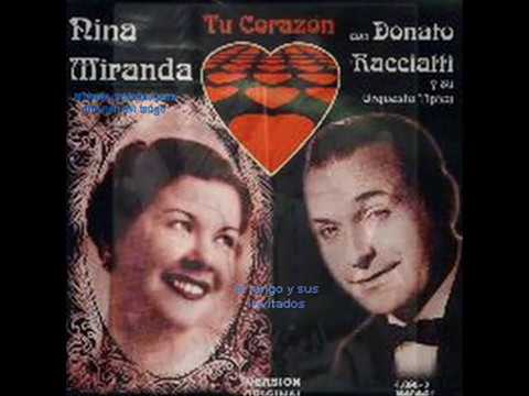 DONATO RACCIATTI - NINA MIRANDA - GLORIA - TANGO