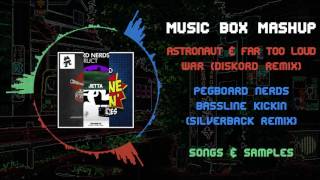 Pegboard Nerds - Bassline Kickin (Silverback) / Astronaut &amp; Too Far Loud - War (DISKORD) ~ Music Box