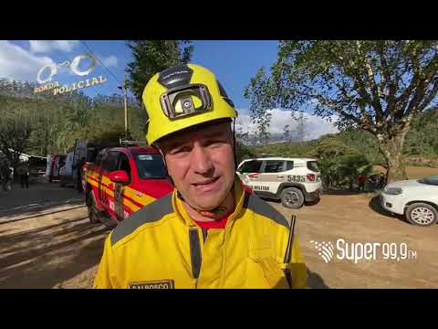  GRAVE ACIDENTE NO CANTA GALO EM MAJOR GERCINO VEICULO CAÍ DE RIBANCEIRA DUAS VÍTIMAS