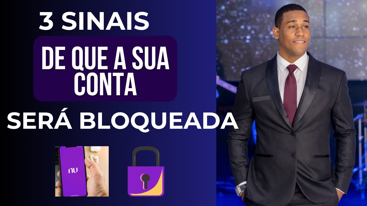 3 SINAIS de que sua CONTA BANCÁRIA vai ser BLOQUEADA (e você nem sabe!)