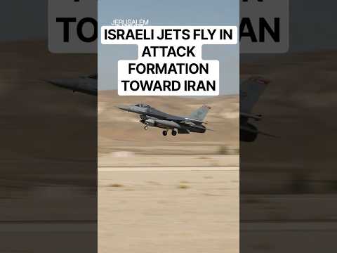 Israeli Jets Fly in Attack Formation to Iran Border as Tehran Rejects US Talks