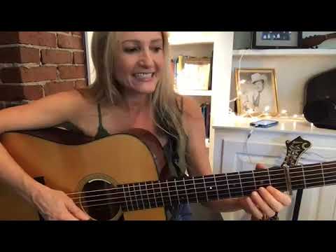 Rebecca Frazier Guitar Hangout 2 'Blue Ridge Cabin Home' Tony Rice Solo