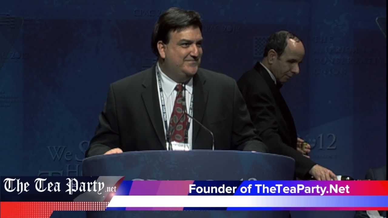 spoke at CPAC in February