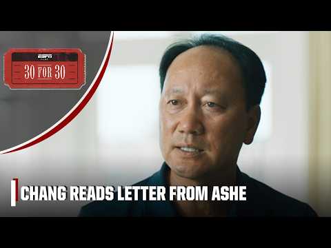 The letter Arthur Ashe sent Michael Chang about becoming a young tennis pro | ESPN 30 for 30