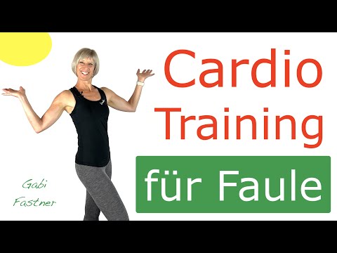 ♥️ 25-minute cardio workout for lazy people | Lose weight and improve endurance | No equipment re...