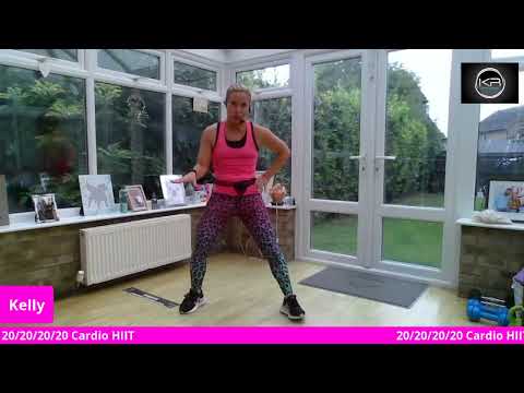 20/20/20 Cardio HIIT - Home workout video