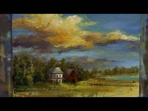 Painting the Morning Sky  Landscape Painting Techniques