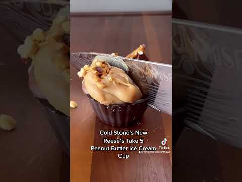 Cold Stone’s New Reese’s Take 5 Ice Cream Cup #coldstone #reeses #icecream #peanutbutter #dessert