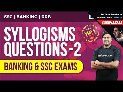 Syllogism Questions for SSC, Bank & RRB | Part 2 | Reasoning Expert Shyam Sir Video