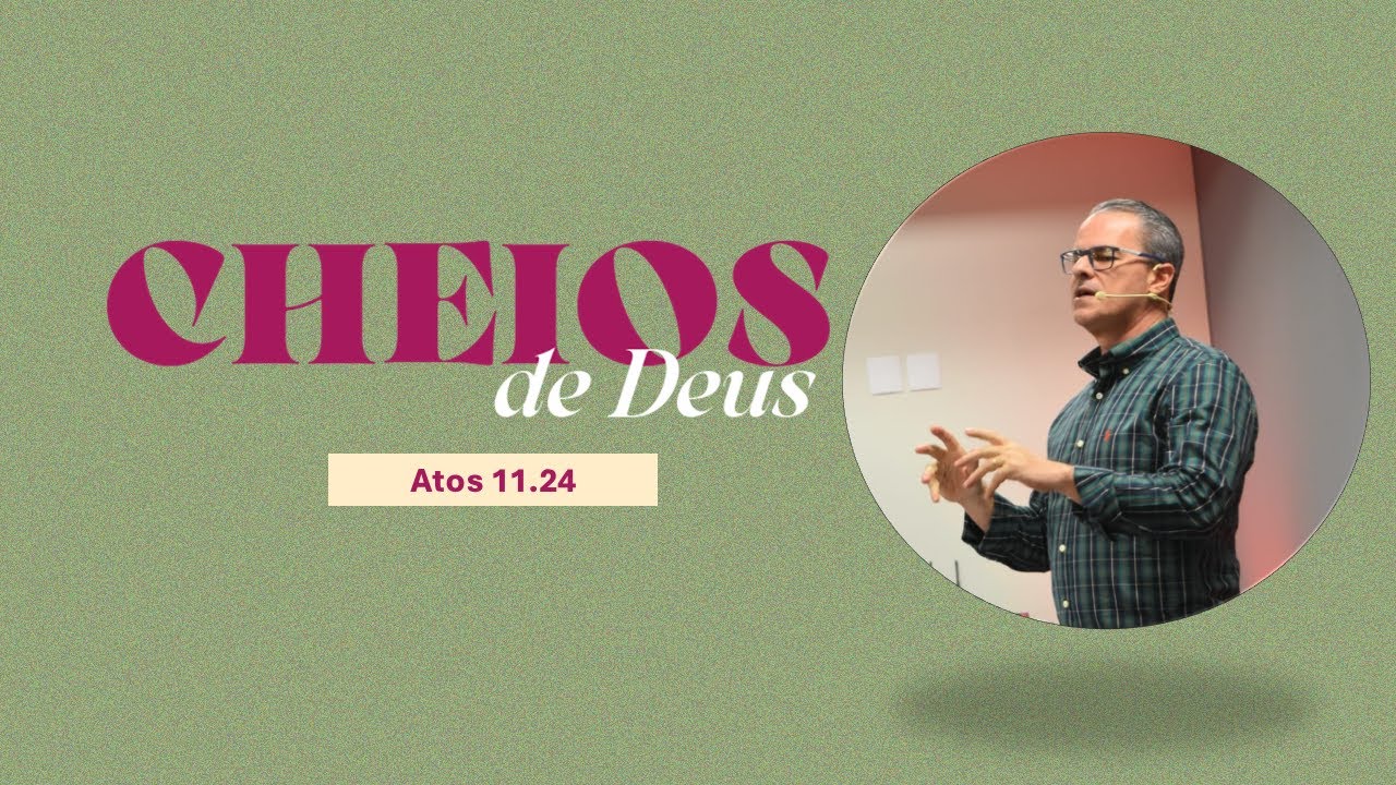 | CHEIOS de Deus: Uma reflexão sobre Barnabé! [Atos 11.24]